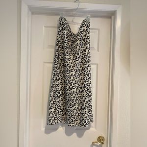 Leopard print skirt , excellent condition